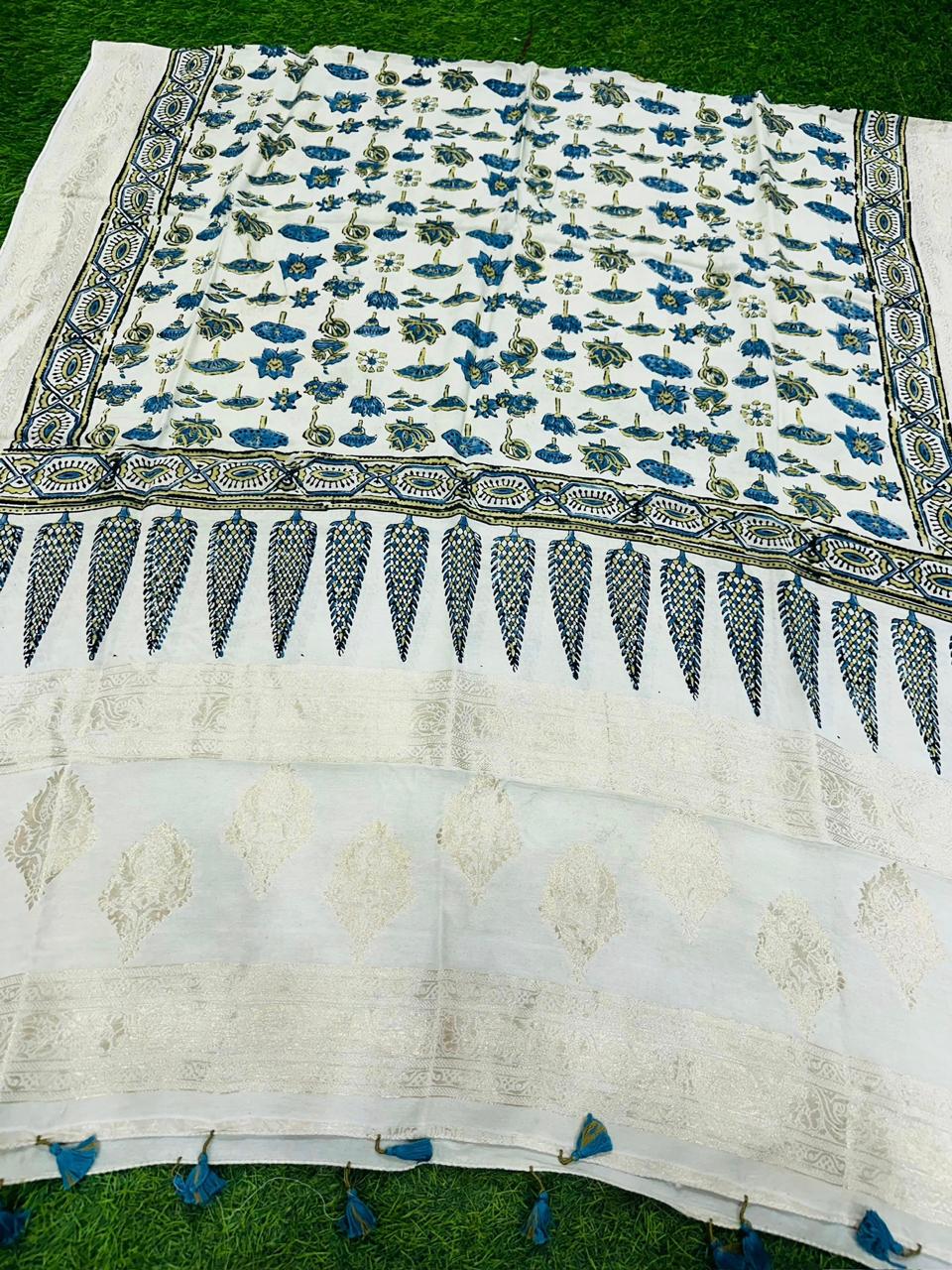 NACHARAL DOLA SILK DUPATTA 016