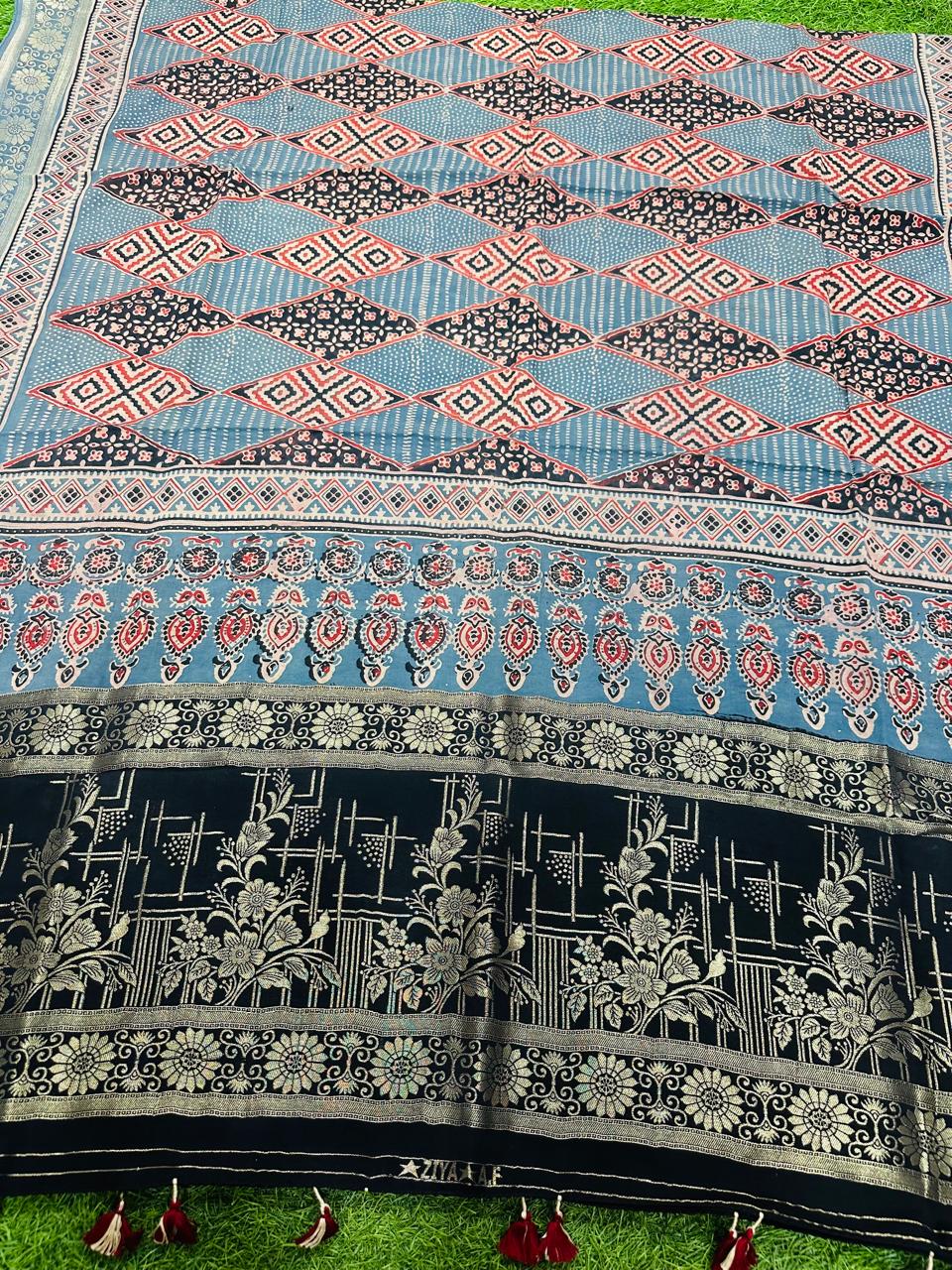 NACHARAL DOLA SILK DUPATTA NDD-026