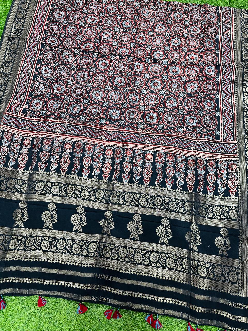 NACHARAL DOLA SILK DUPATTA NDD-027