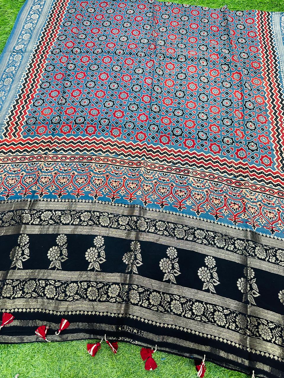 NACHARAL DOLA SILK DUPATTA NDD-028